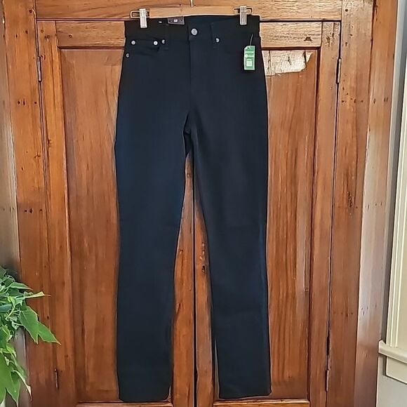GAP Classic Straight Mid-Rise Denim, Black, Size 6 Tall, NWT - Picture 5 of 13